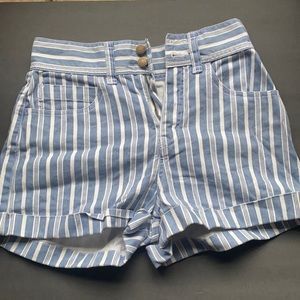 High waisted shorts